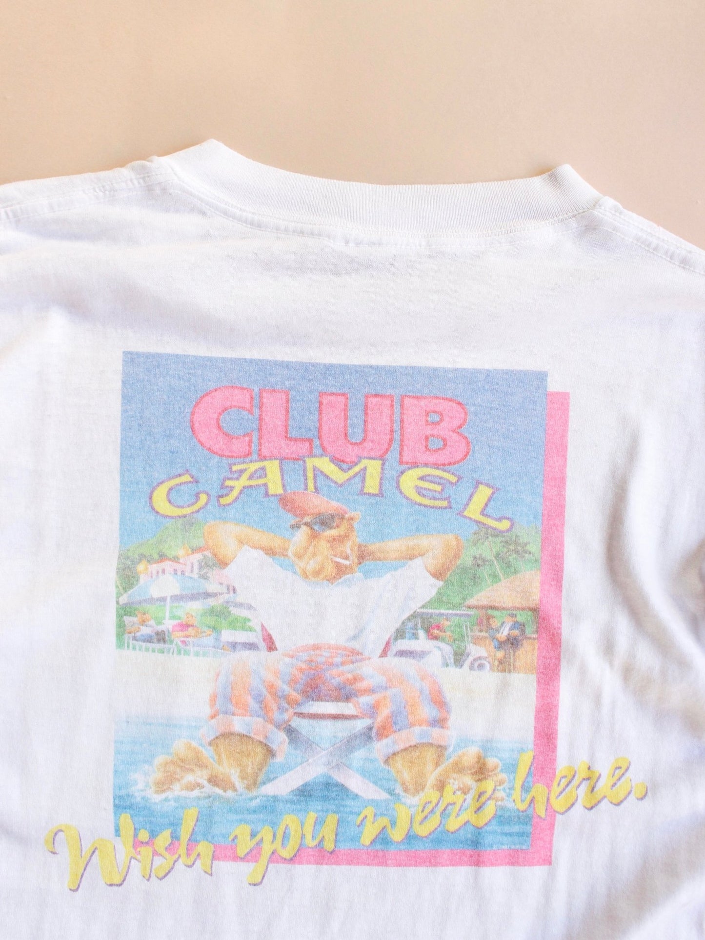 1991 Club Camel Pocket Tee
