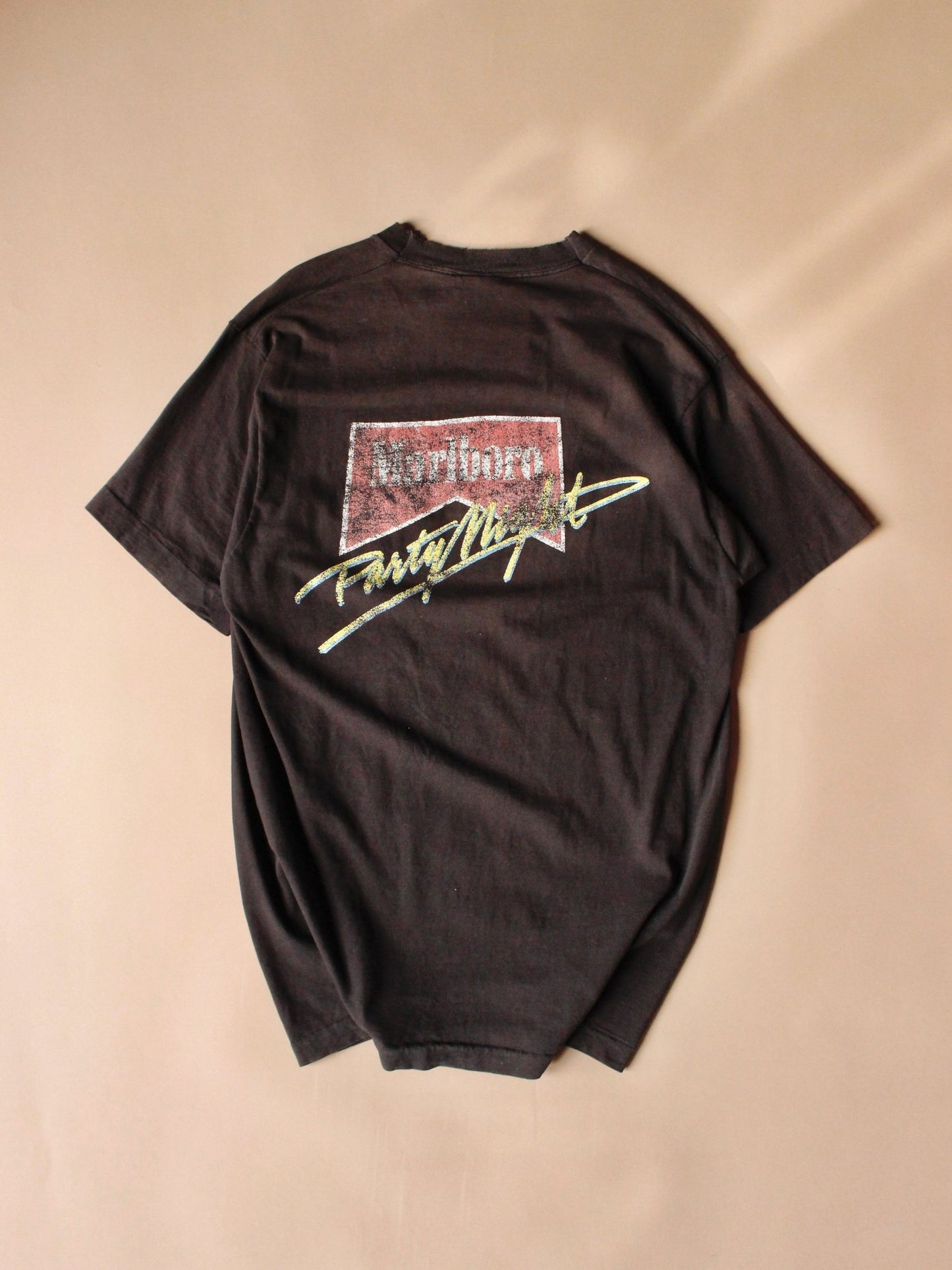 1990s Faded Marlboro “Party Night” Pocket Tee