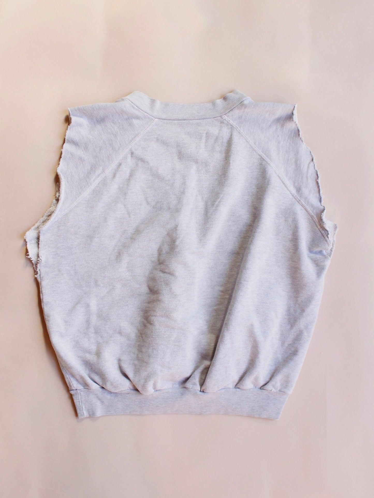 1980s Cut-Off V-neck Crew