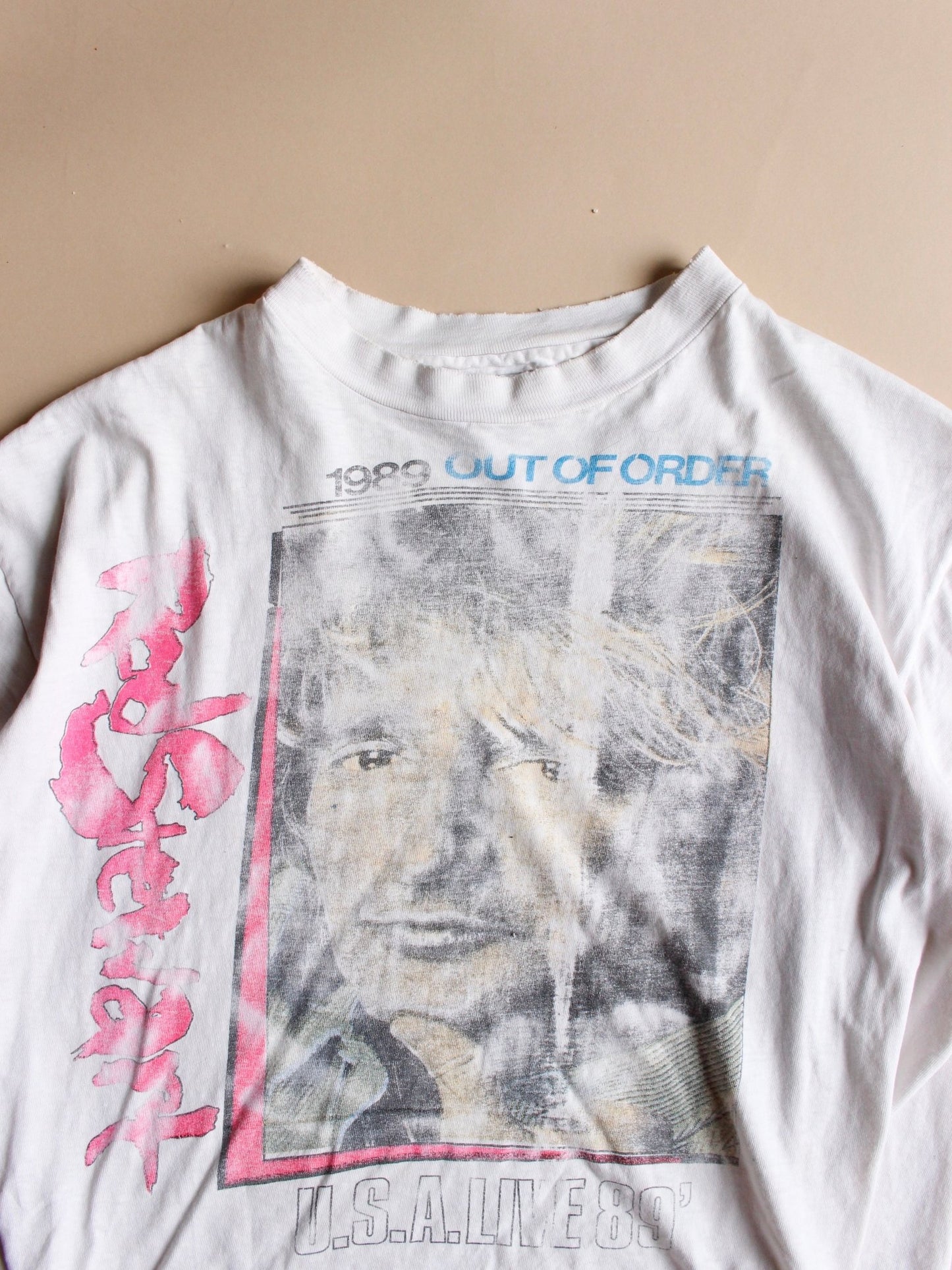 1989 Rod Stewart Out of Order Tee