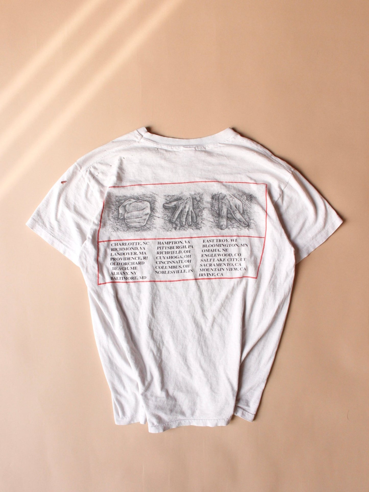 1990 Rush Presto Tour Tee