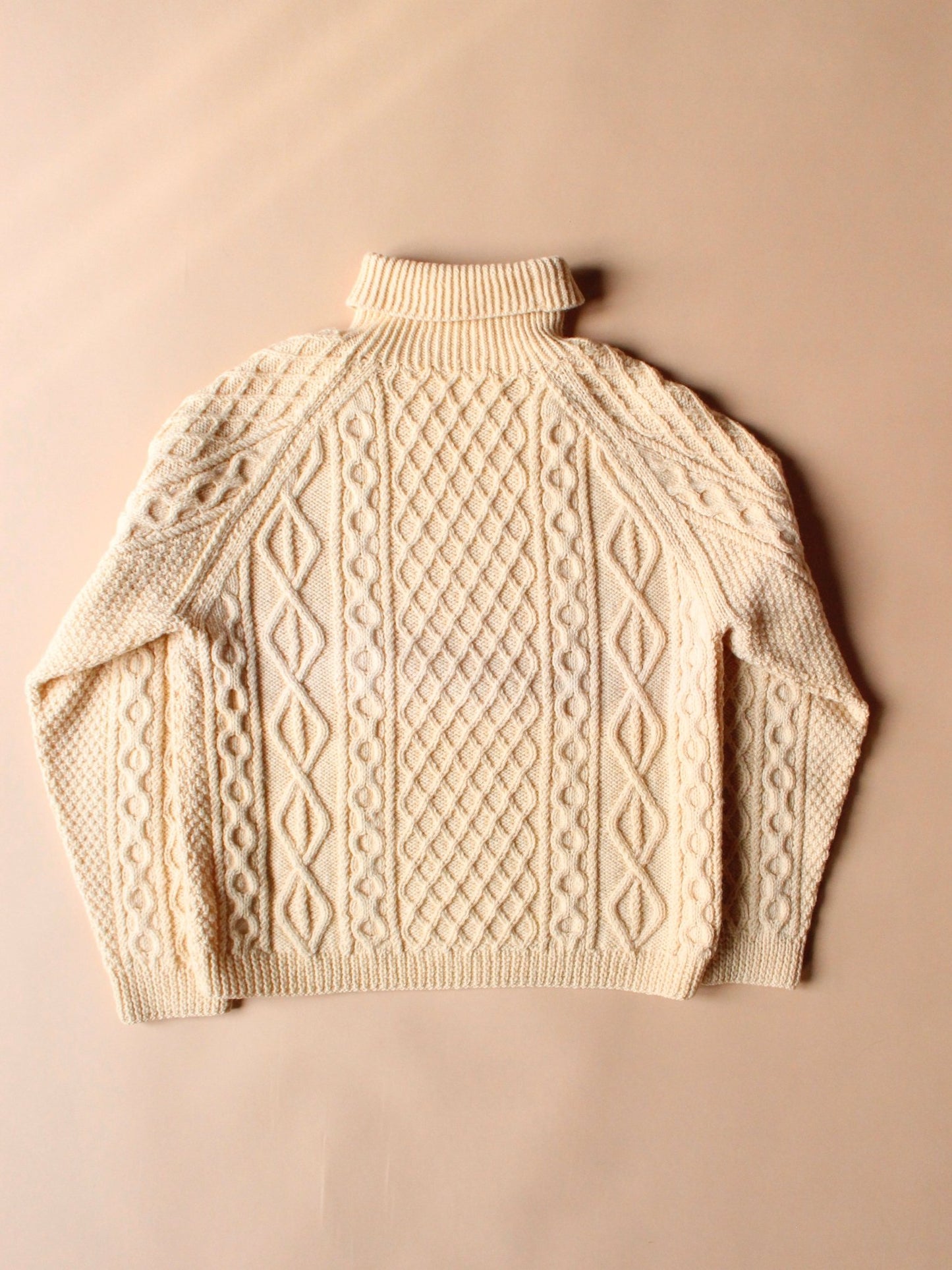 1950s Cromlech Handknit Wool Turtleneck