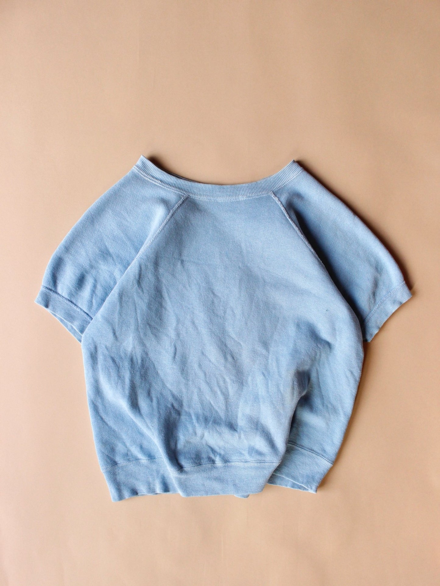 1960s Ohio State University Raglan Cut Short Sleeve Sweater