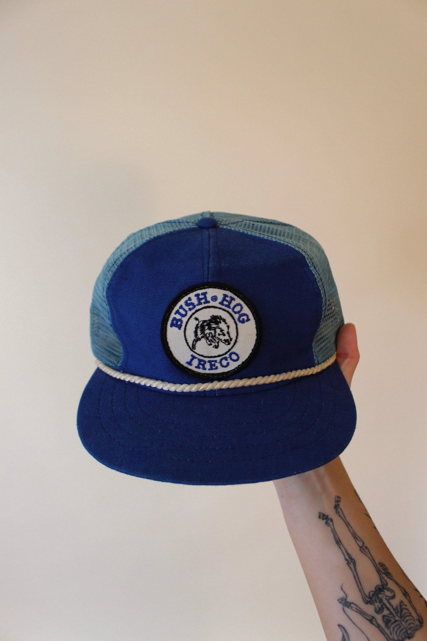 1980s Bush Hog Trucker Hat
