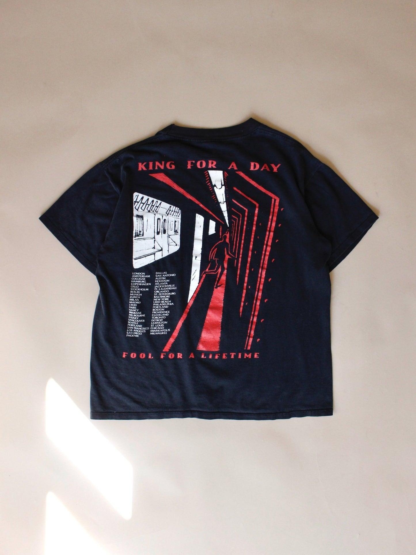 1995 Faith No More King For A day Tour Tee