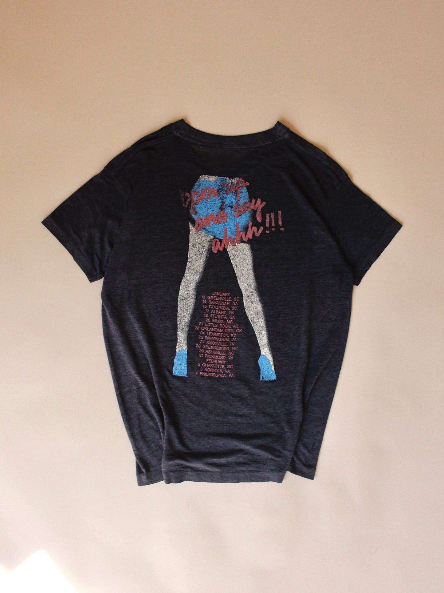 1989 Poison “Open Up and Say Ahhh” Tee