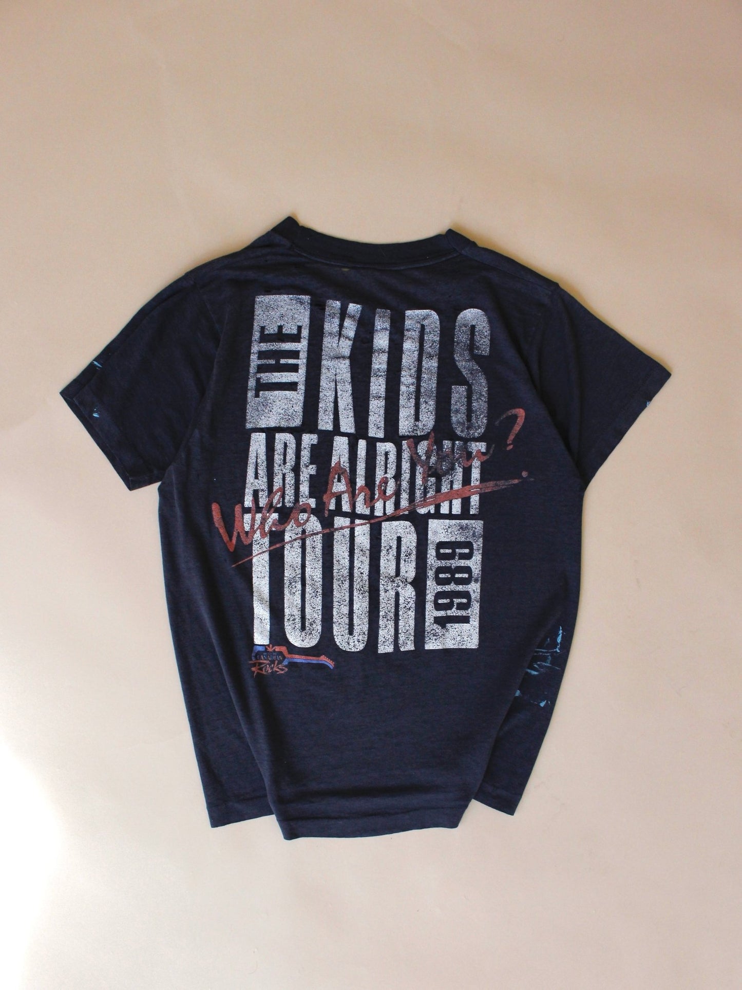 1989 The Who “The Kids Are Alright” Tour Tee