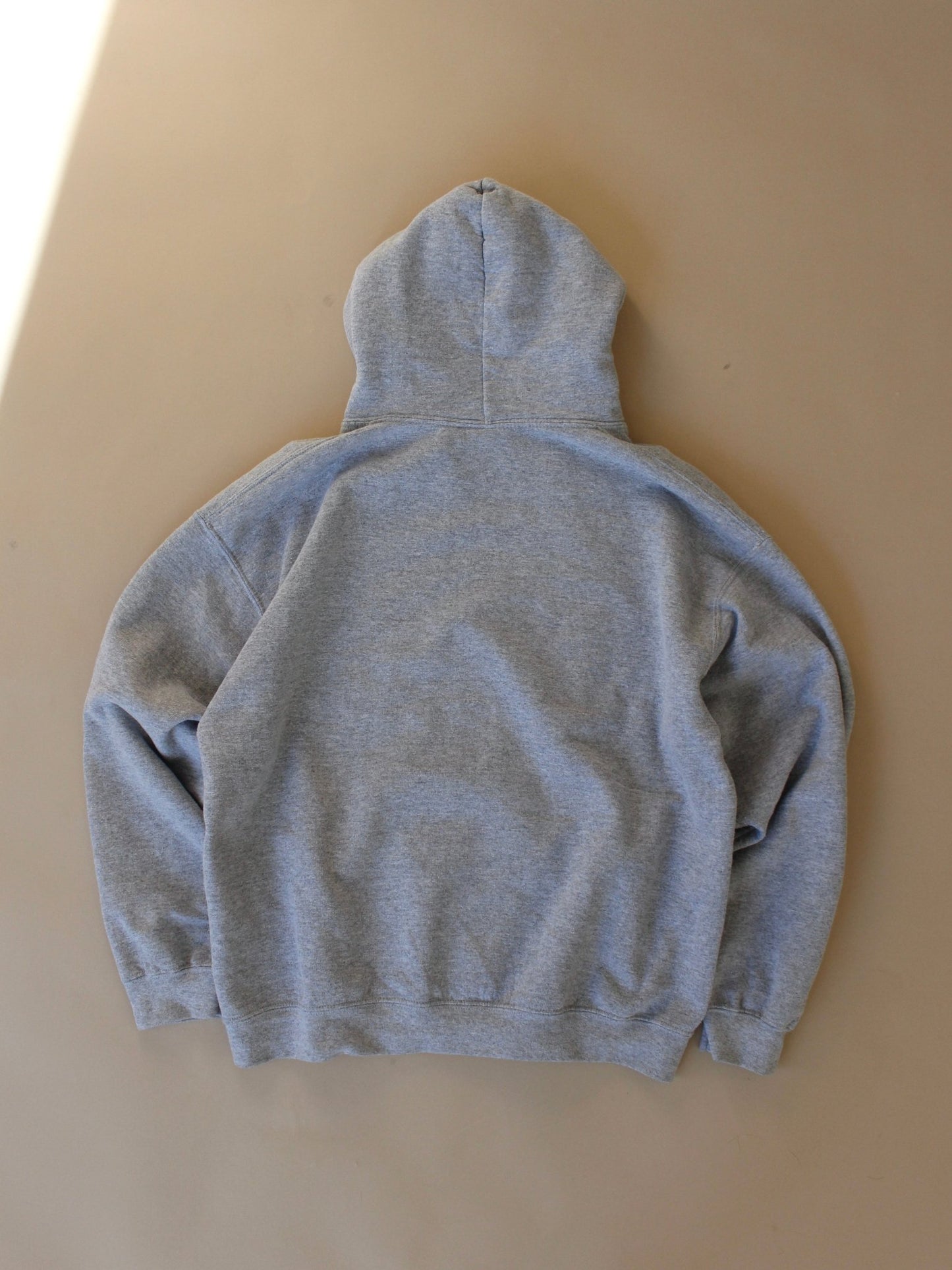 1990s Blank Grey Hoodie