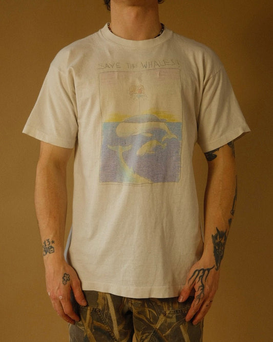 1990s “Save The Whales!” Tee