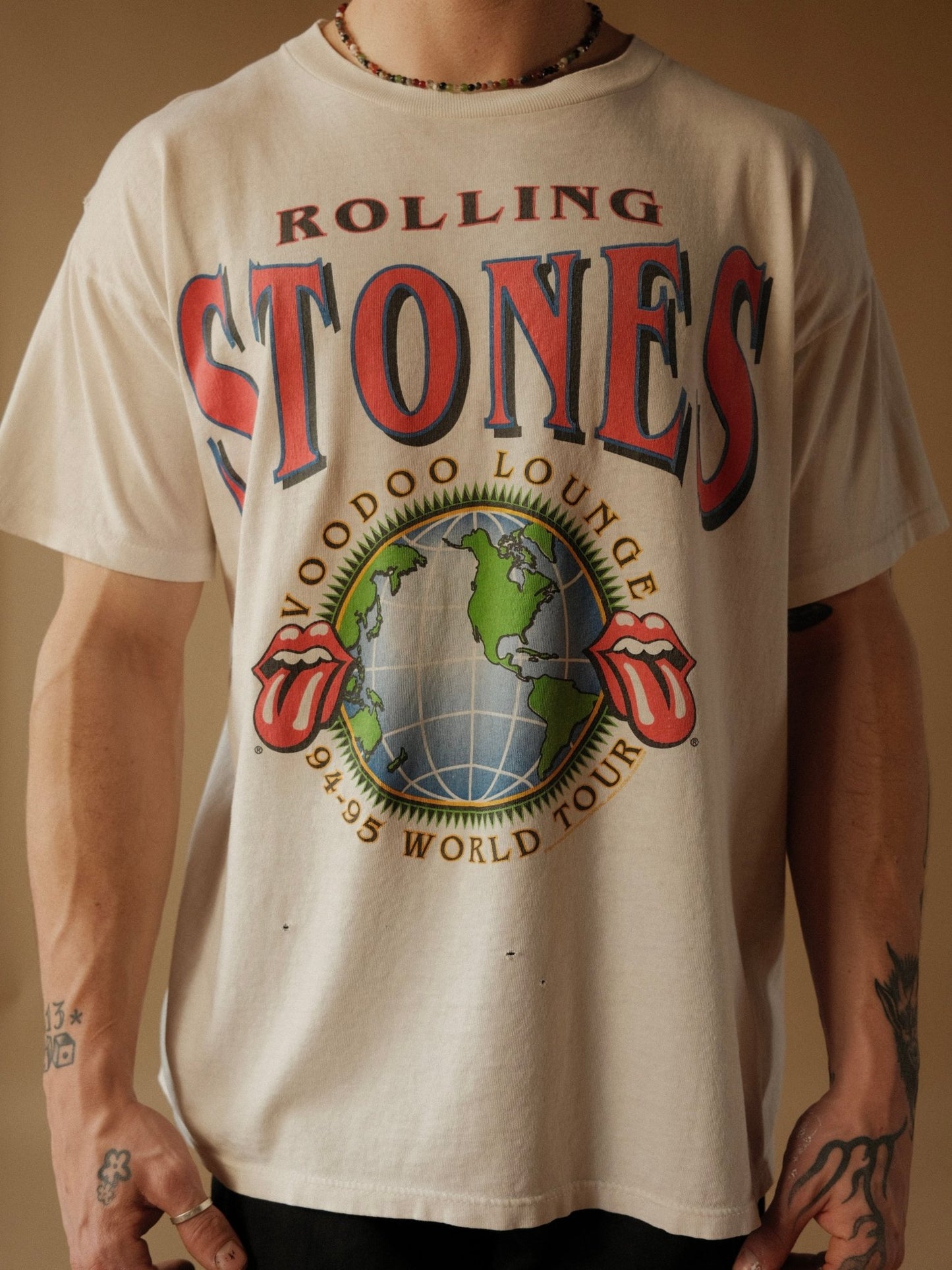 1995 Rolling Stones Voodoo Lounge World Tour Tee