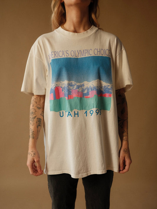 1998 America’s Olympic Choice Utah Tee