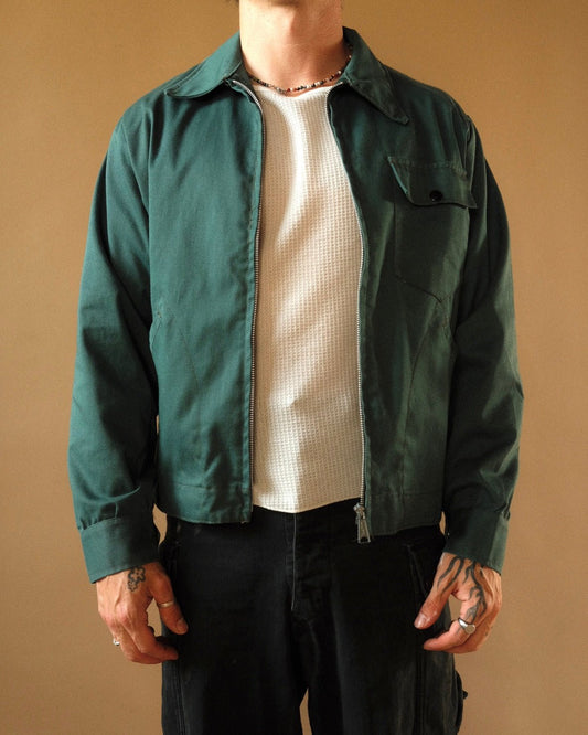 1970s Cropped Workwear Jacket