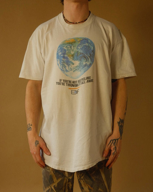 1990s “If You’re Not Recycling You’re Throwing It All Away” Tee