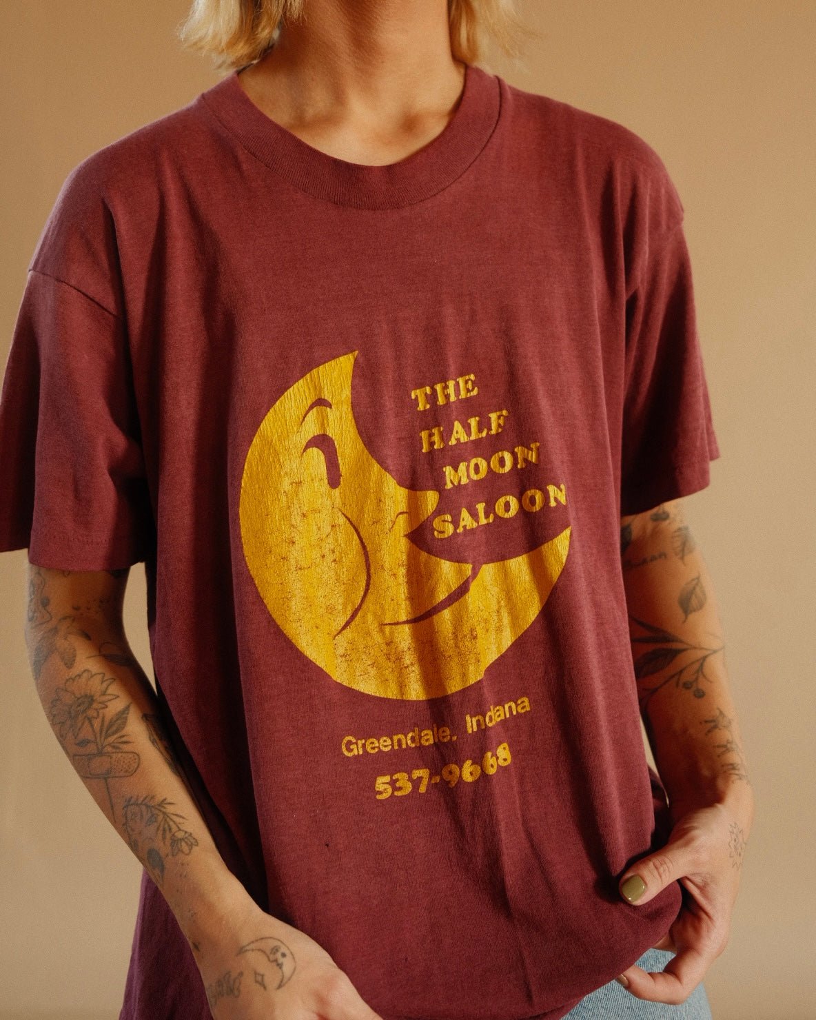 1980s Half Moon Saloon Tee