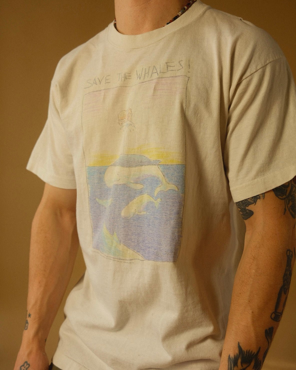 1990s “Save The Whales!” Tee