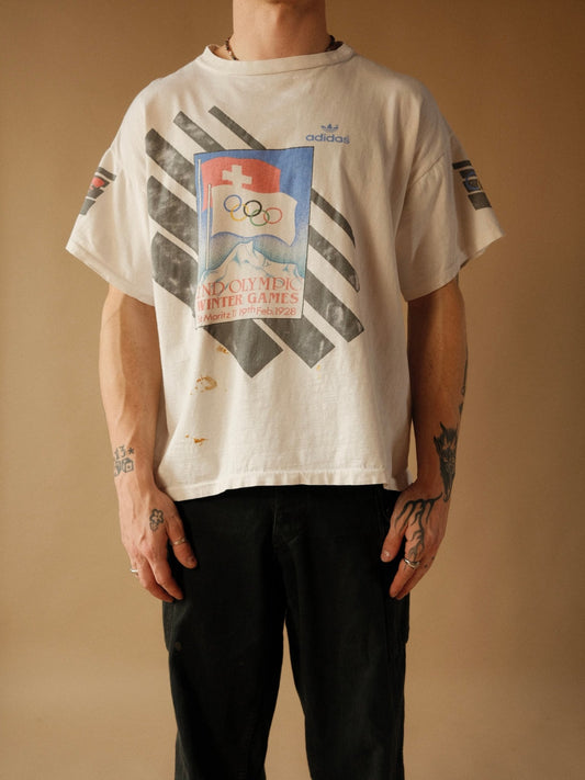 1980s Adidas Olympic Games Tee