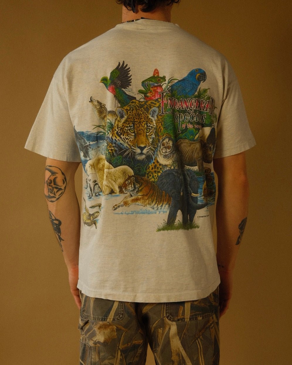 1990s “Endangered Species of The World” Tee