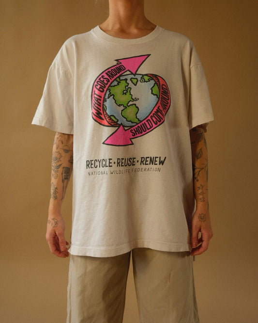 1990s “What Goes Around Should Come Around” Recycle Tee