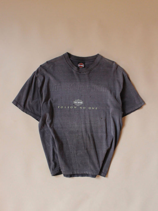 1990s Harley Davidson “Follow No One” Tee