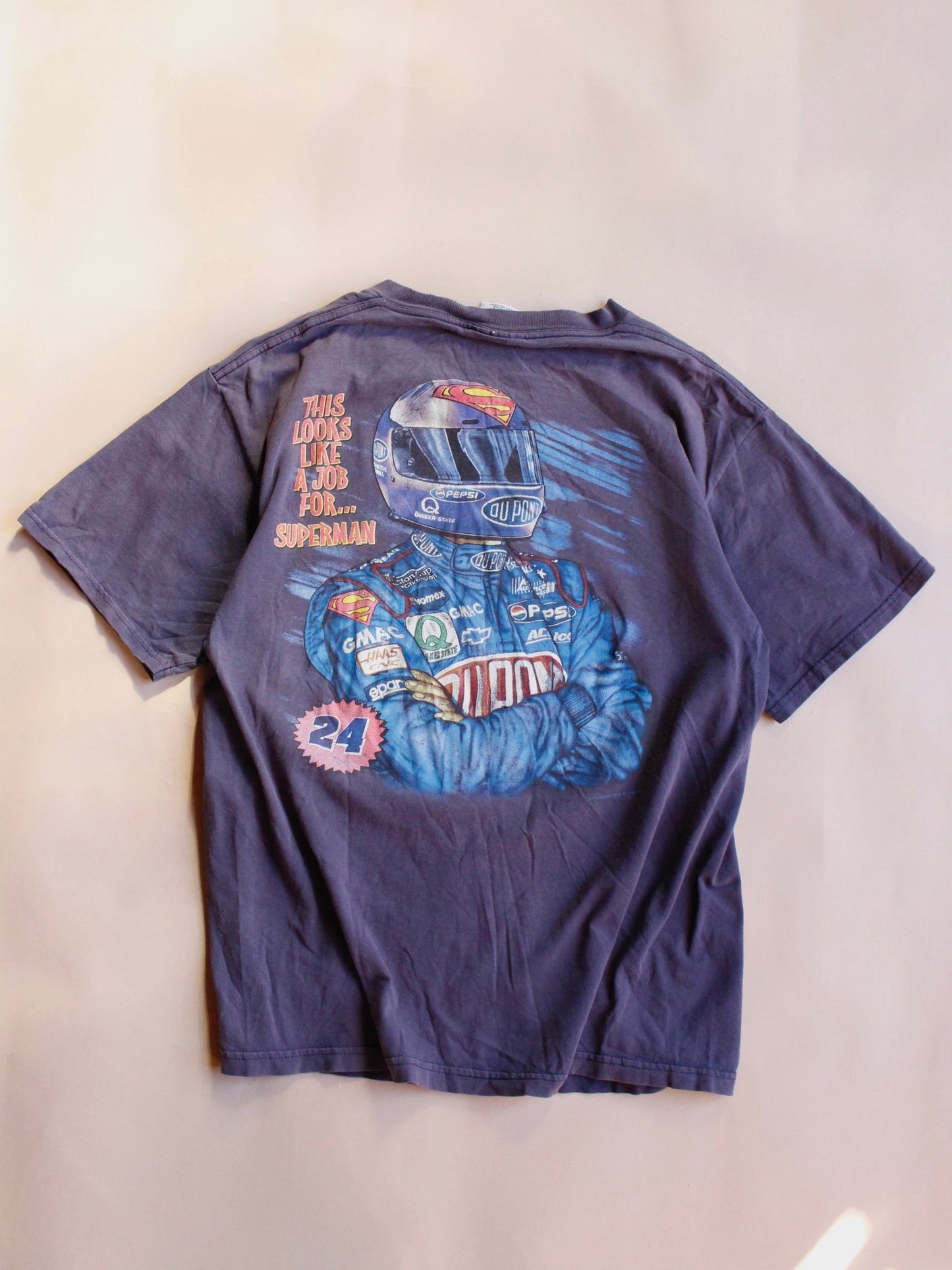 1999 Jeff Gordon Superman Racing Tee