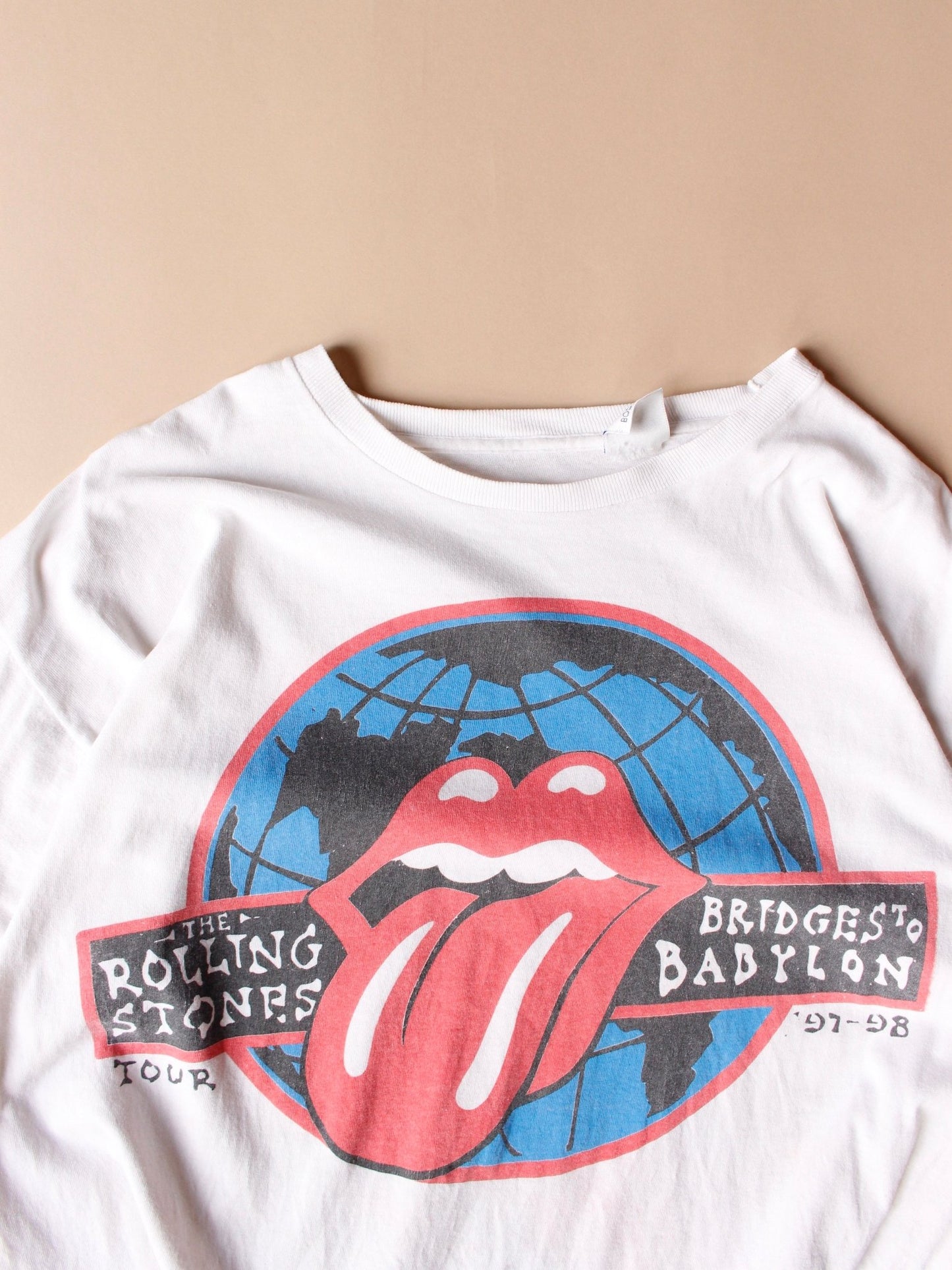 1997 The Rolling Stones Bridges to Babylon Tour Tee