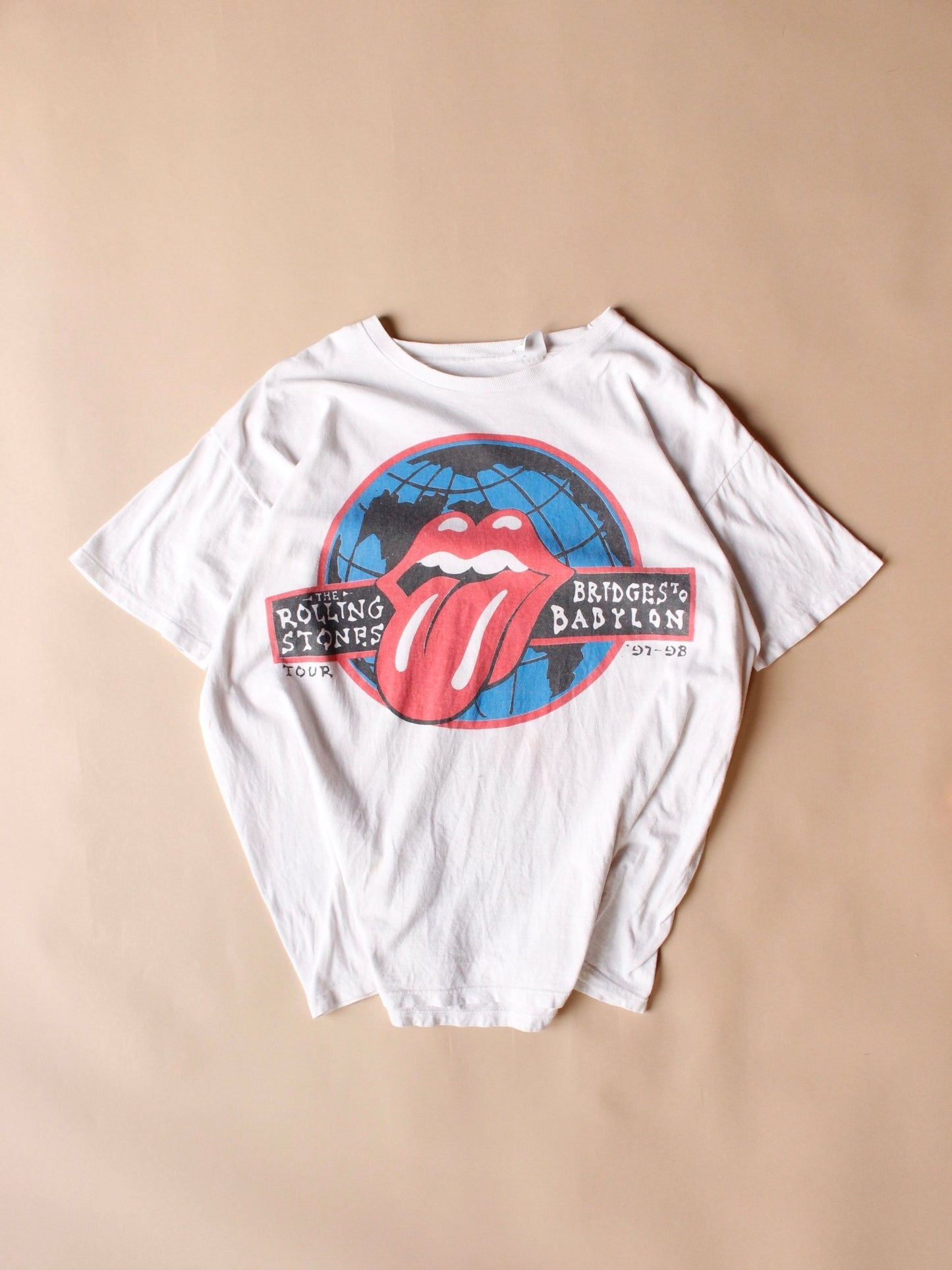 1997 The Rolling Stones Bridges to Babylon Tour Tee