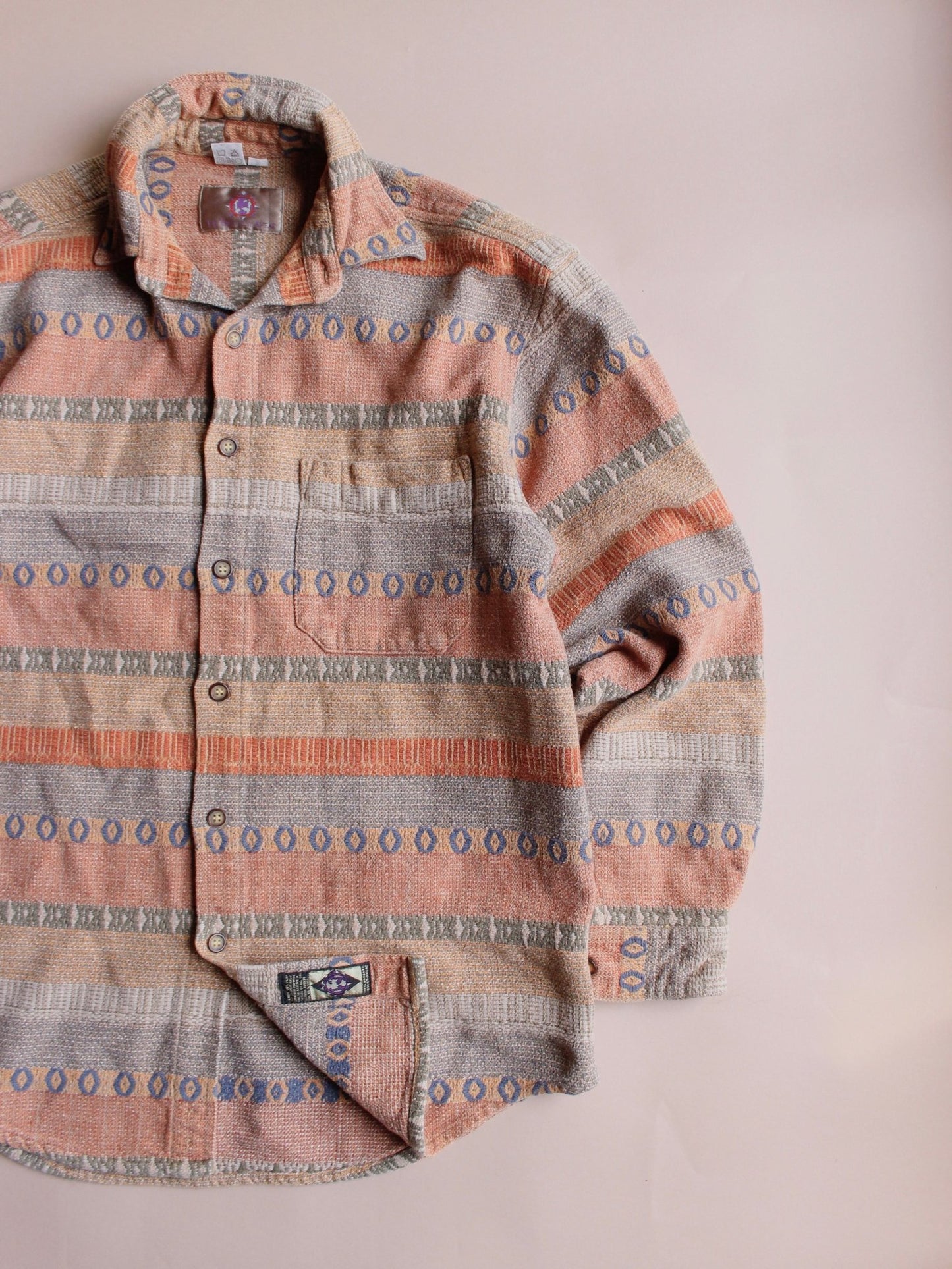 1990s Heavy Cotton Button-Up