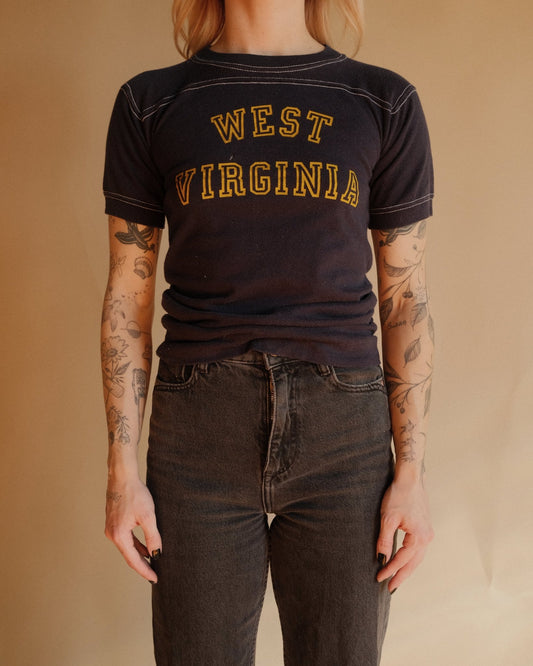 1970s West Virginia Cotton Jersey