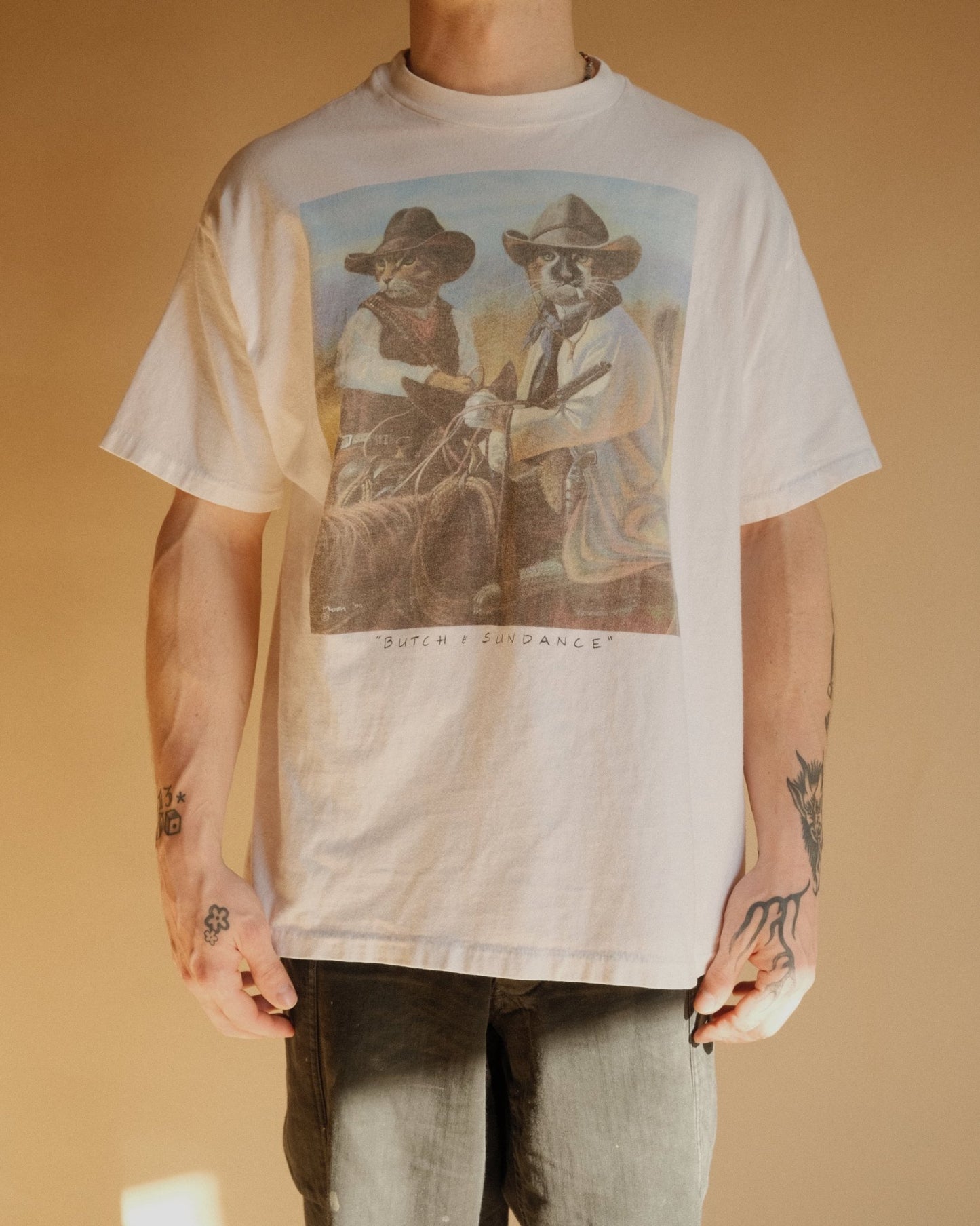 1990 Butch and Sundance Art Tee