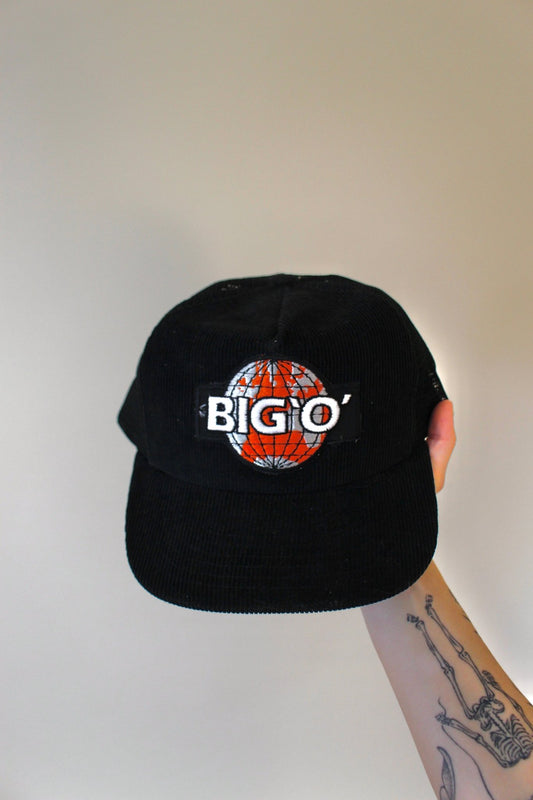 1990s BIG O Corduroy Trucker Hat