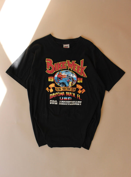 1991 Bike Week Tee