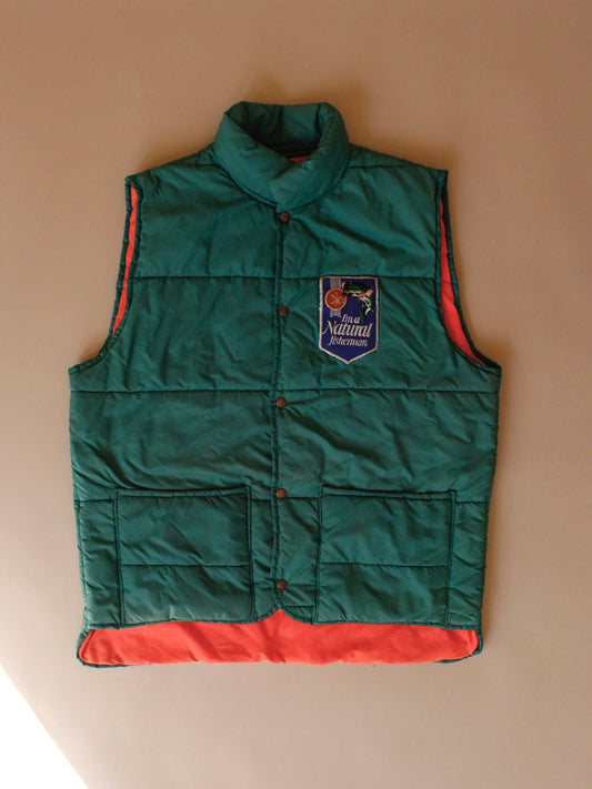 1980s “I’m a Natural Fisherman” Vest