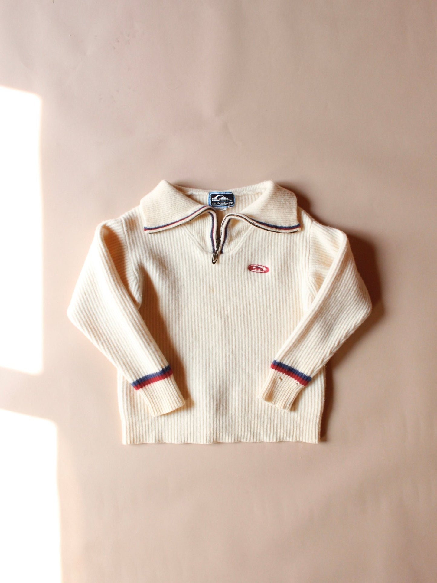 1990 Quiksilver Quarter-Zip Knit