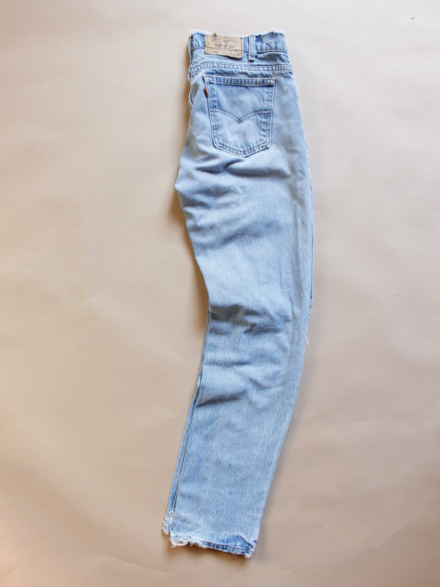 1980s Orange Tab Levi’s 505s