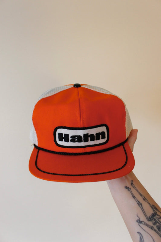 1980s Hahn Trucker Hat