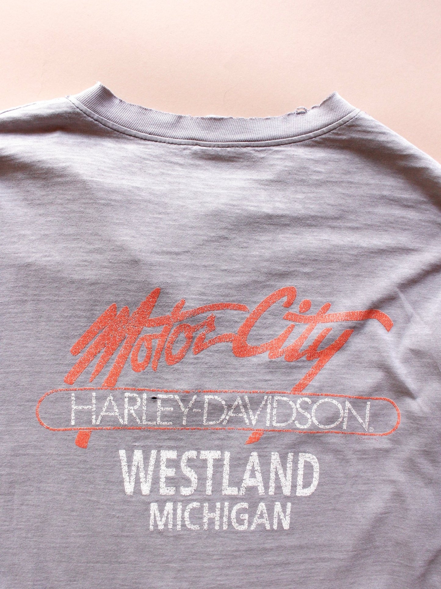 1990s Harley Davison Motor City Tee