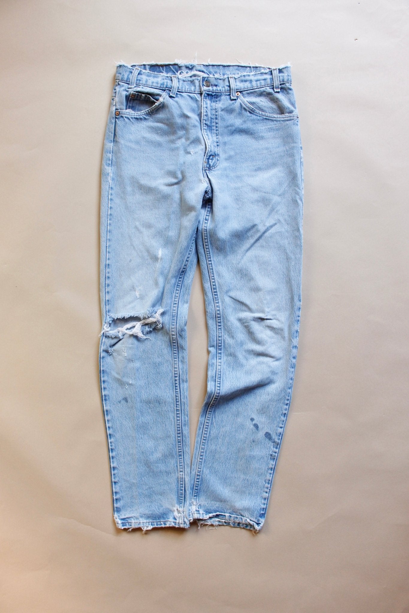 1980s Orange Tab Levi’s 505s