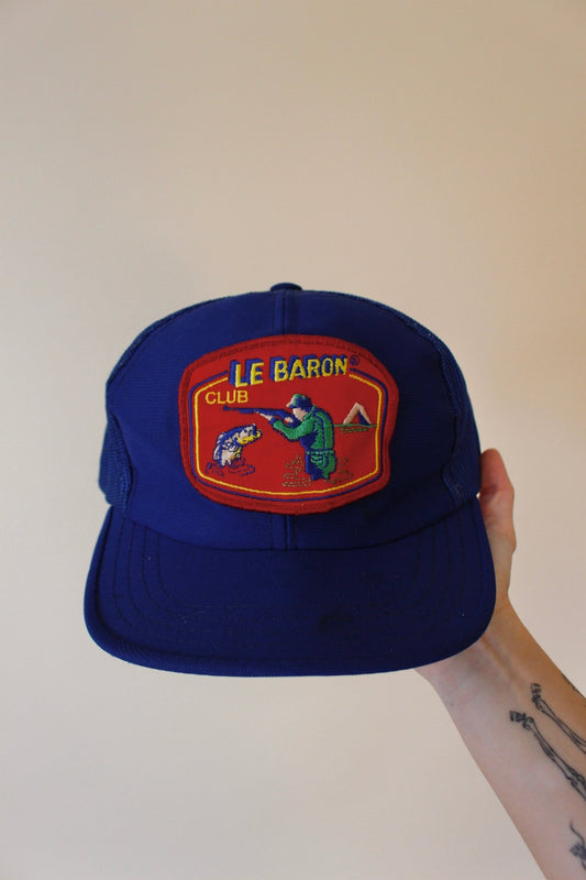 1980s Le Baron Club Trucker Hat