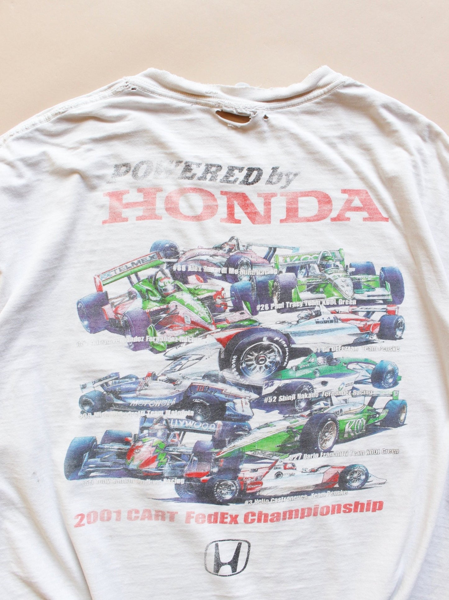 2001 Powered by Honda Tee