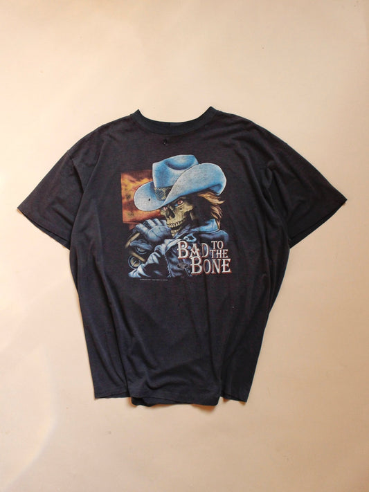 1992 3D Emblem “Bad to the Bone” Tee